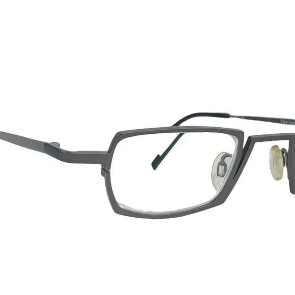 Vintage Theo Belgium Glasses Spectacles XXP 98 Metal Frame M Brown Burned Shadow